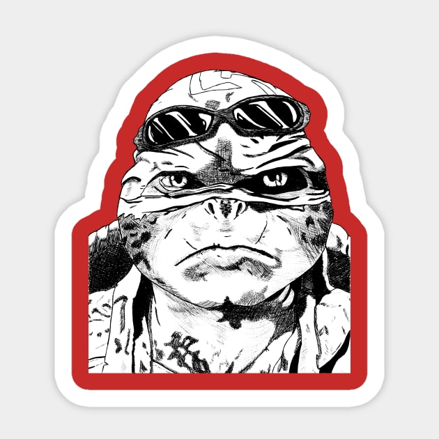 Raph Sticker by Nightcat17